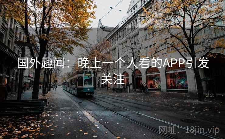 国外趣闻：晚上一个人看的APP引发关注